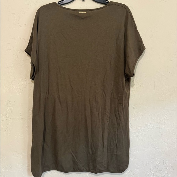 Michael Kors 1X Women’s Blouse Toffee Color - Picture 2 of 5